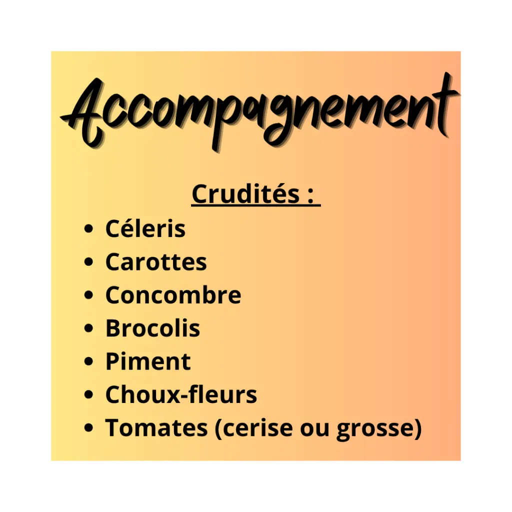 Choix de crudité pour buffet.webp
