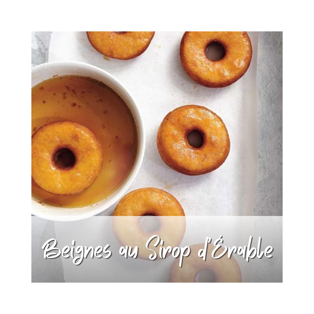 Beignes au sirop d'érable (6 mcx)